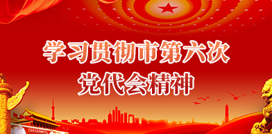 学习贯彻市第六次党代会精神